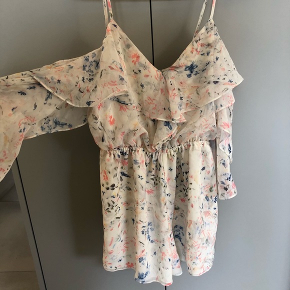 AllSaints cold shoulder romper NWT! - Picture 3 of 6